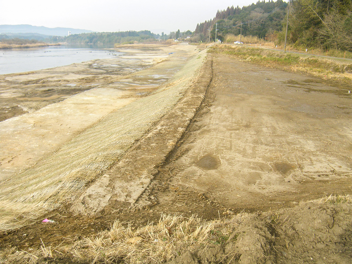 下殿地区治水対策（河道掘削）工事